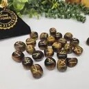 TIGER EYE GEMTONE RUNES