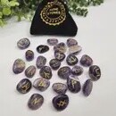 CHEVRON AMETHYST GEMSTONE RUNES