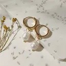 NATURAL PEARL HUGGIE