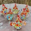MINI GLAASS ROOSTER