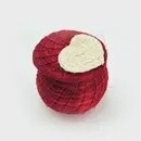 red heart basket