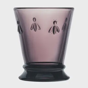 BEE TUMBLER 9.5 OZ AUBERGINE