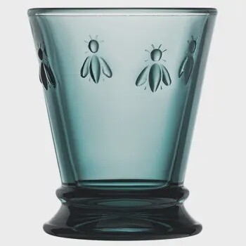 BEE TUMBLER 9.5 OZ BLUE