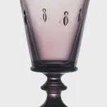BEE WINE STEM 9 OZ AUBERGINE