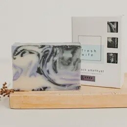 BLACK AMETHYST SOAP BAR