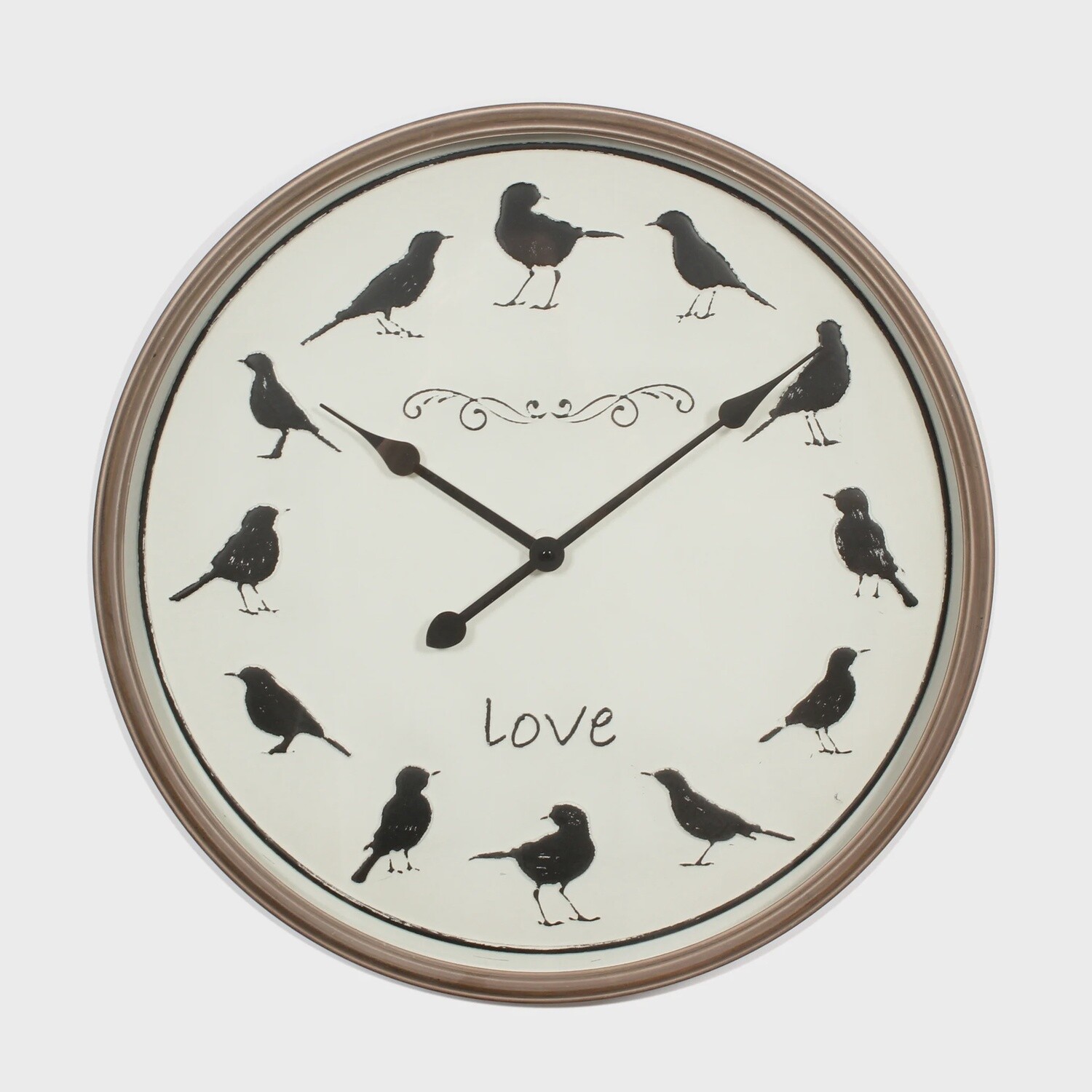 BIRDS ROUND CLOCK