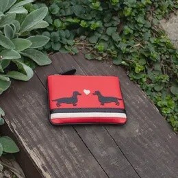 RED DOG RFID COIN PURSE