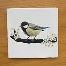 GREAT TIT VINTAGE STYLE TILE