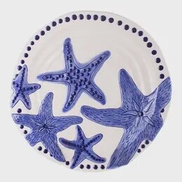 14" ROOUND STARFISH PLATTER