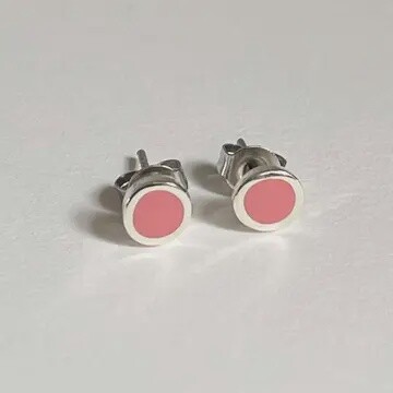NEON PINK STUDS