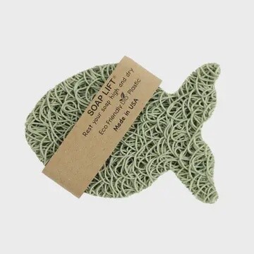 fish shaped soap saver