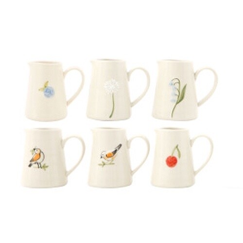 HAND PAINTED CREAMERS ASSORTED