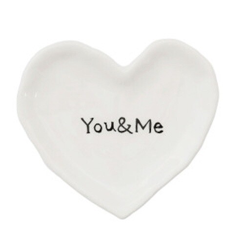 YOU AND ME HEART DISH