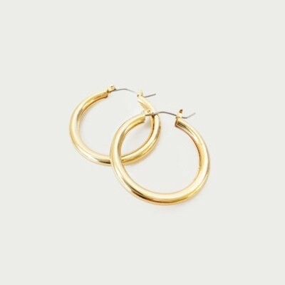 PLAIN SMLL GOLD HOOP