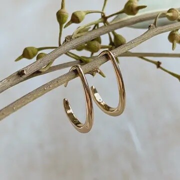 ASPYN HOOP GOLD