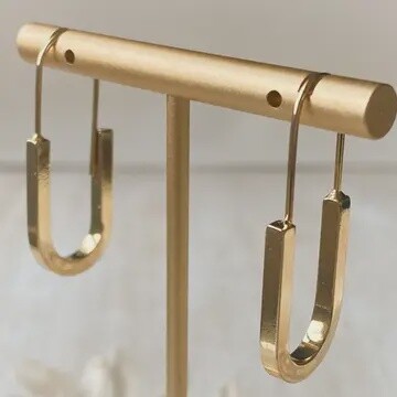 MINIMALIST HOOP GOLD
