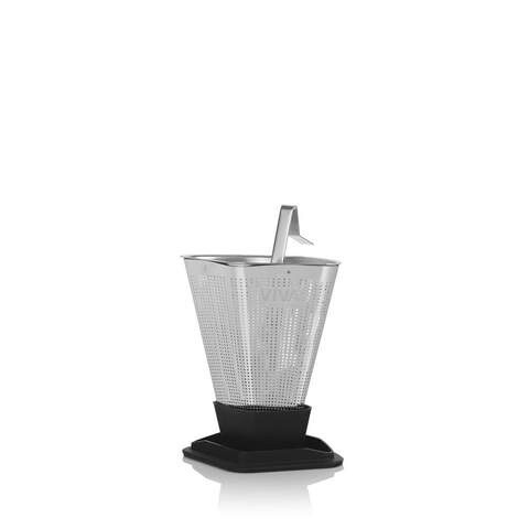 BLACK INFUSION TEA STRAINER