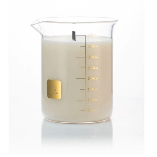 GLASS BEAKER CANDLE 250ML