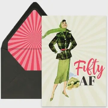 50 AF CARD