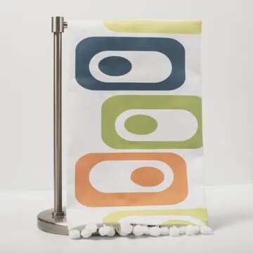 MODERN SQUARES TEA TOWEL