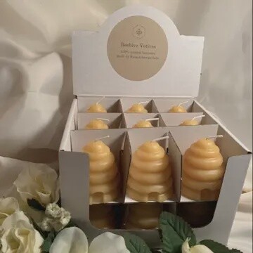 BEESWAX BEEHIVE VOTIVE