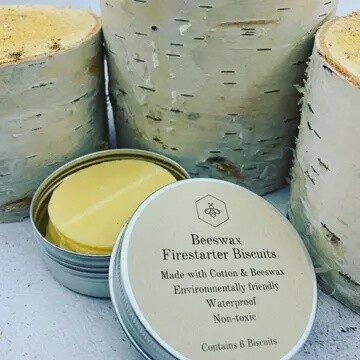 BEESWAX FIRESTARTER BISCUIT