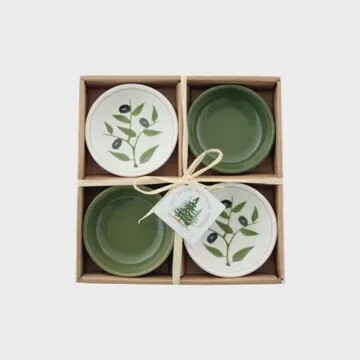 OLIVE DIPPING BOWLS