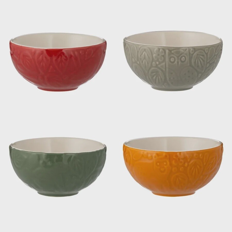 MASON CASH FOREST PREP BOWLS set4