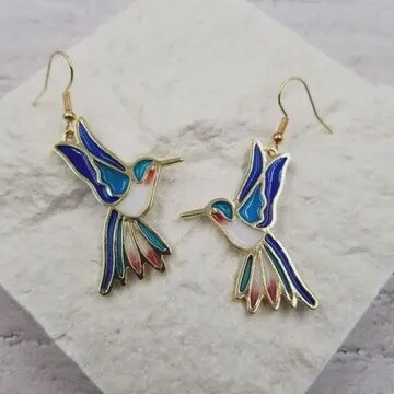 HUMMINGBIRD EARRINGS