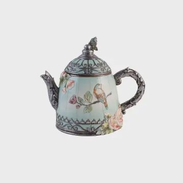FITZ AND FLOYD ENGLISH GARDEN TEAPOT