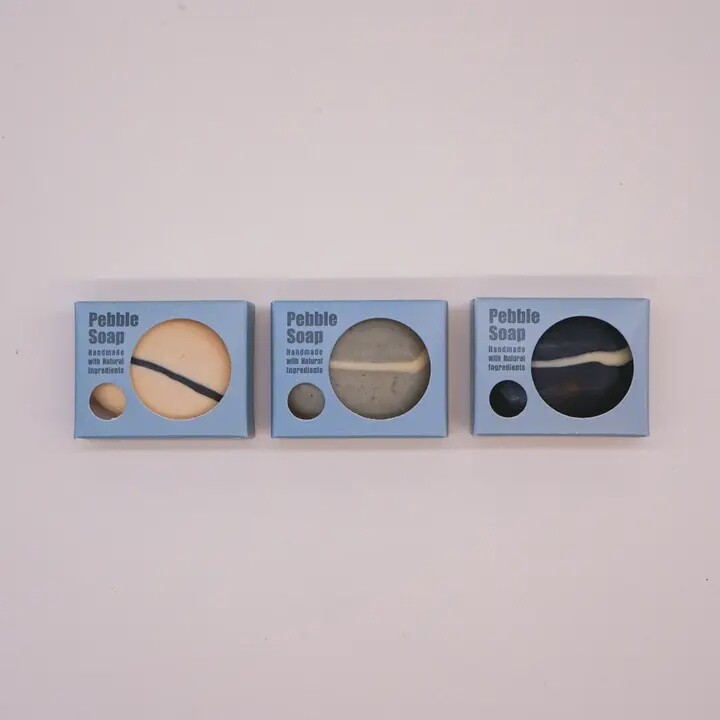 PEBBLE SOAP STRIPE DESIGN