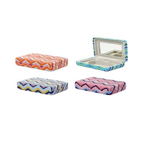 PORTABLE JEWELRY CASE ASST