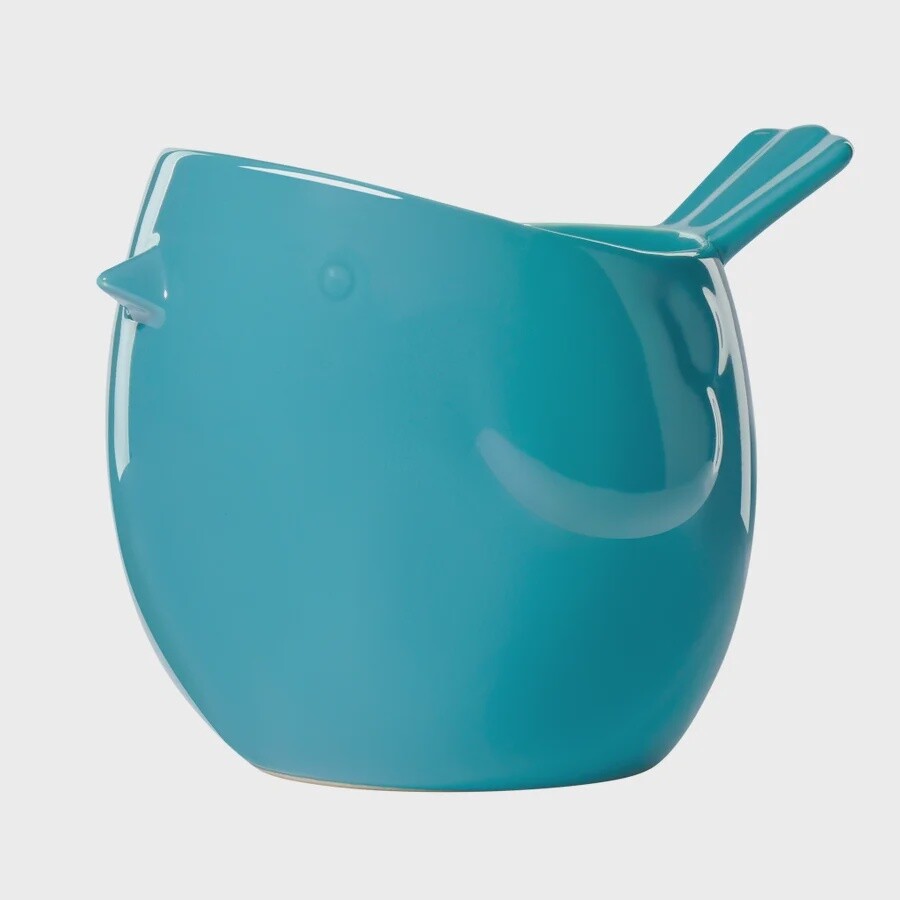 FINCH CERAMIC PLANTER ASSORTED