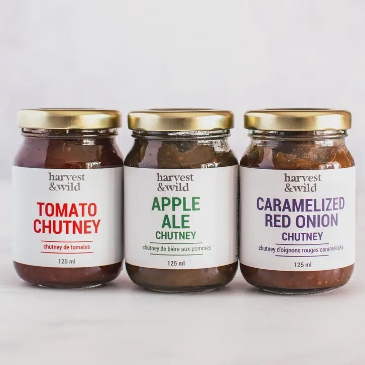 CLASSIC CHUTNEY TRIO MADE IN NOVA SCOTIA