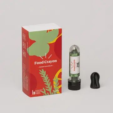 FOOD CRAYON SET (CRAYON AND SHARPENER)