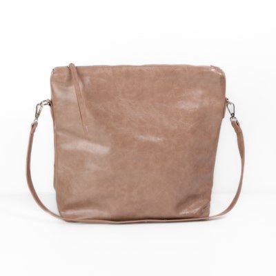 BACKPACK PURSE ADJ. STRAPS TAUPE