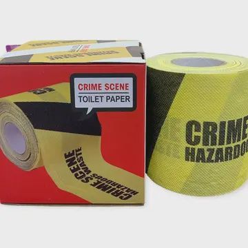 CRIME SCENE TOILET PAPER