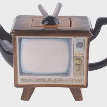 TELEVISION TEAPOT