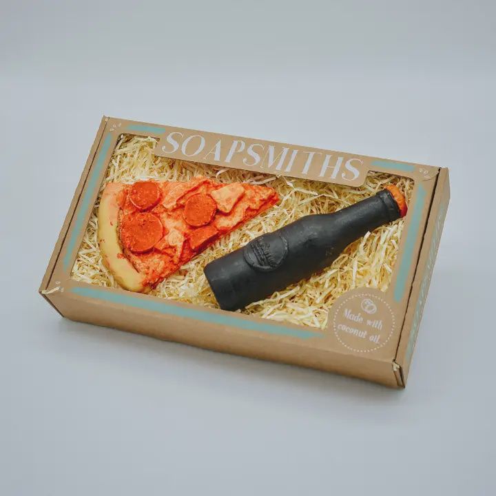 PIZZA AND BEER SOAP