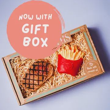 STEAK AND FRIES SOAP