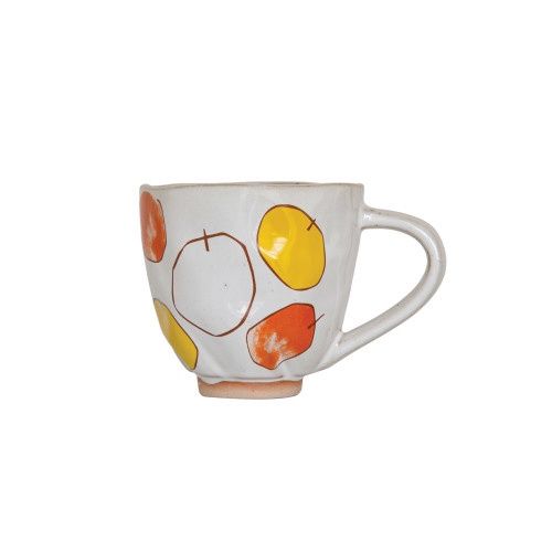 FRUIT STONEWARE MUG