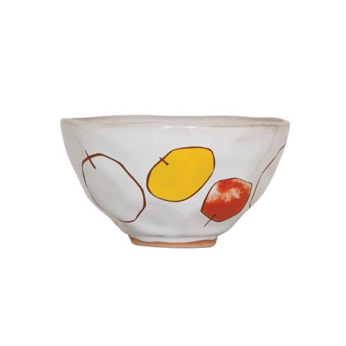 4.5" STONEWARE FRUIT BOWL