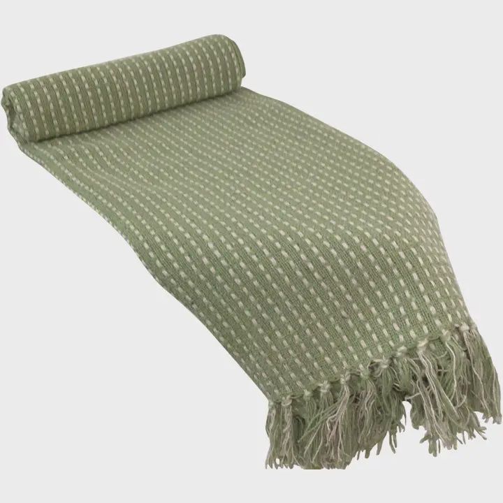 Cotton throw 2 colours