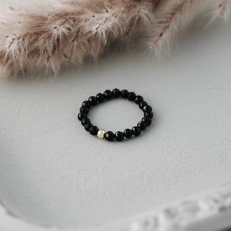 BLACK ONYX RING