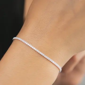 925 Silver Bracelet inc wood box