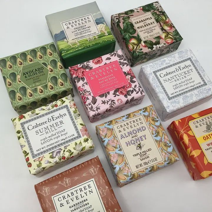 ENGLISH FLORAL HERB FRUIT SOAP