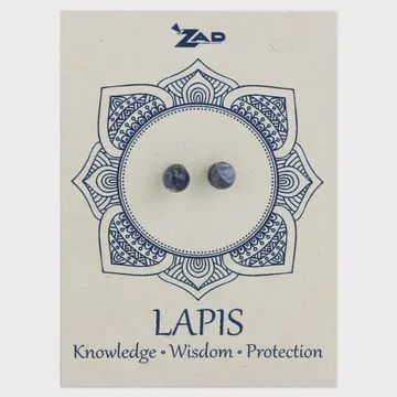 LAPIS STUD EARRINGS