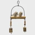 BIRDS ON PERCH CHIMES