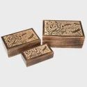 MANGO WOOD DRAGONFLY BOX