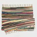 HIPPIE CHIC UPCYCLED RAG RUG ASST